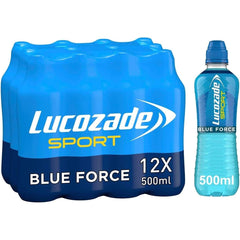 Lucozade Sport Blue Force Isotonic Fuel 12x500ml