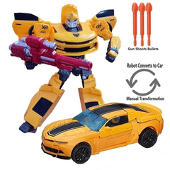 2 in 1 Transformation Robot to Car Deformation Robot Toys for Kids