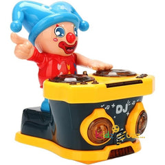 DJ Rock Clown Toy Funny Electronic Gift