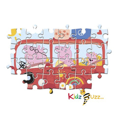 Clementoni 24221 Peppa Pig Play for Future Pig-24 Maxi Pieces-Jigsaw Kids Age 3-100% Recycled Materials-Made in Italy, Cartoon Puzzles, Multicoloured