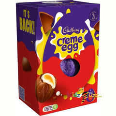 Cadbury Dairy Milk Chocolate Creme Egg, 195g Pack Of 3 Perfect Easter Chocolate Creme Egg