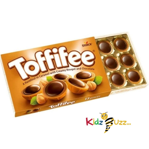 10 X Toffifee Chocolates Whole Hazelnuts Covered Caramel, Hazelnut Cream and Chocolate 125g