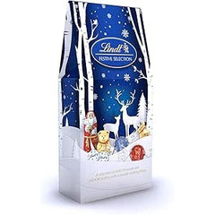 Lindt Festive Selection Pouch, 650 Xmas Chocolates Gift