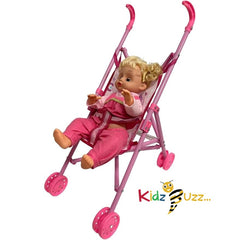 Lovely Stroller Baby Doll For Kids