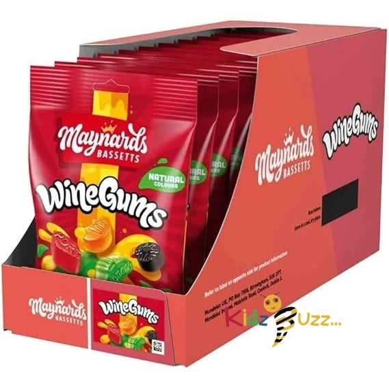 Maynards Bassetts Wine Gums 10 bags x 130g Pmp 1.35£