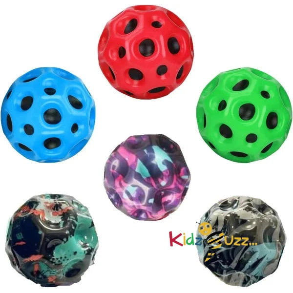 Space Ball Bouncing, Moon Bouncing Ball For Kids Pack of 3