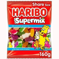 HARIBO Supermix Share Bags - Pack of 12 x 160 G