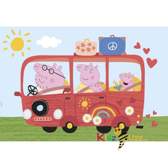 Clementoni 24221 Peppa Pig Play for Future Pig-24 Maxi Pieces-Jigsaw Kids Age 3-100% Recycled Materials-Made in Italy, Cartoon Puzzles, Multicoloured