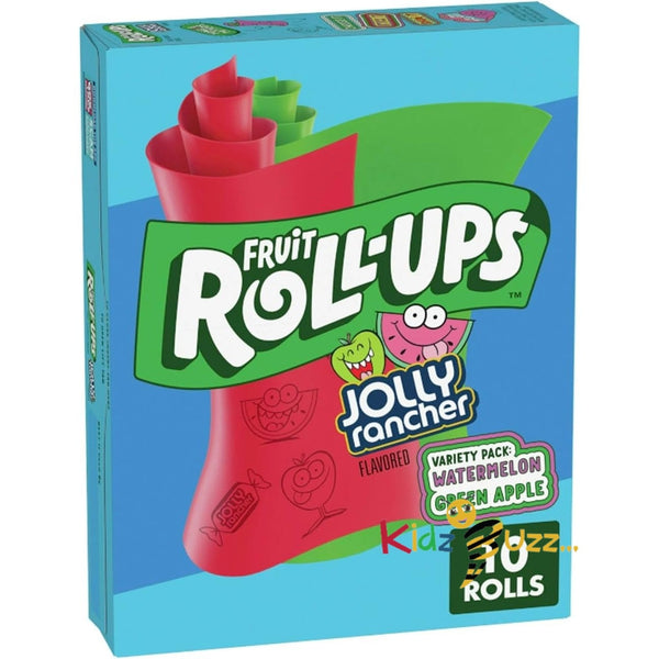 2 X Jolly Rancher Fruit Roll-Ups - Fruit Flavoured Snack