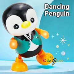 Smart Swing Dancing Penguin-Music and Learning Walking Singing Flashing LED Lights