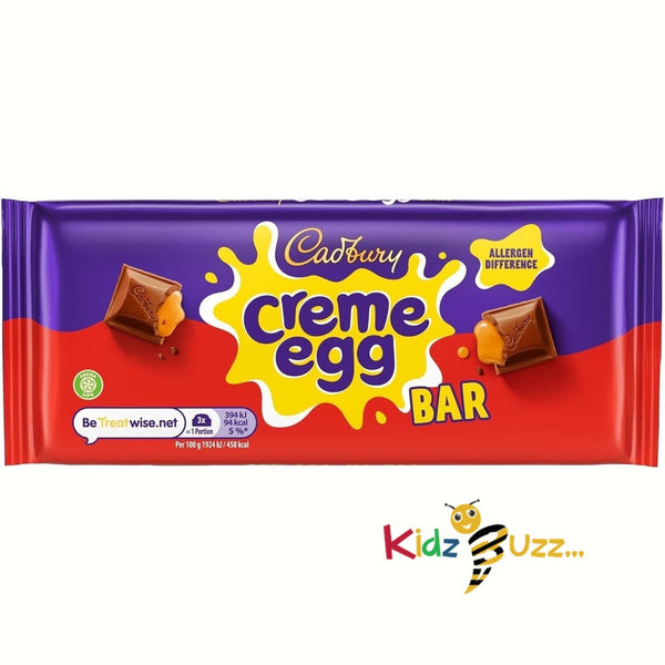 5 x Cadburry Creme Egg Milk Chocolate Bar with a Soft Fondant Centre Chocolate Bar 123g