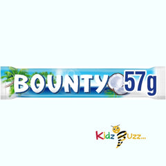 Bounty Coconut Milk Chocolate Duo Bar Bulk Box, Chocolate Gifts, 24 Bars of 57g