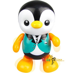 Smart Swing Dancing Penguin-Music and Learning Walking Singing Flashing LED Lights