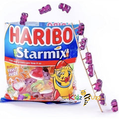 Haribo Starmix Bag 12 x 154g Bags Fruit Flavoured Gummy Jelly Sweets Candy