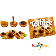 10 X Toffifee Chocolates Whole Hazelnuts Covered Caramel, Hazelnut Cream and Chocolate 125g