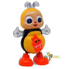 Happy Dancing Bee with Light & Sounds Swing Legs- Toys For Kids