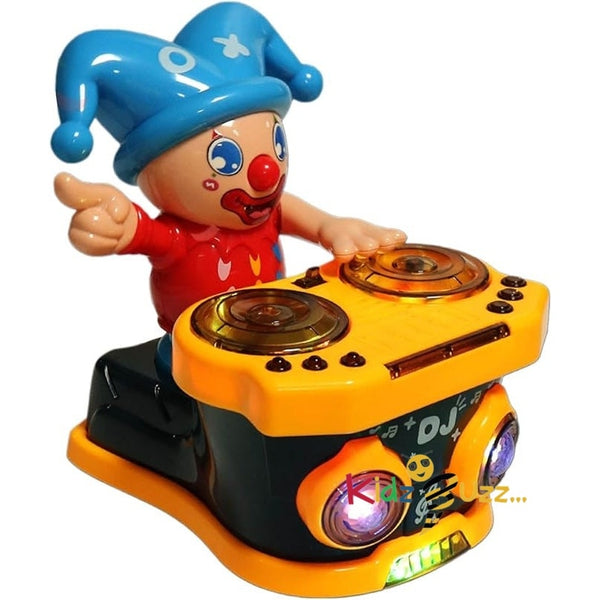 DJ Rock Clown Toy Funny Electronic Gift