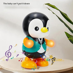 Smart Swing Dancing Penguin-Music and Learning Walking Singing Flashing LED Lights