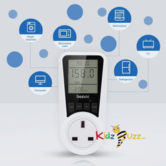 Power Meter Energy Monitor Plug- Electricity Power Consumption Meter