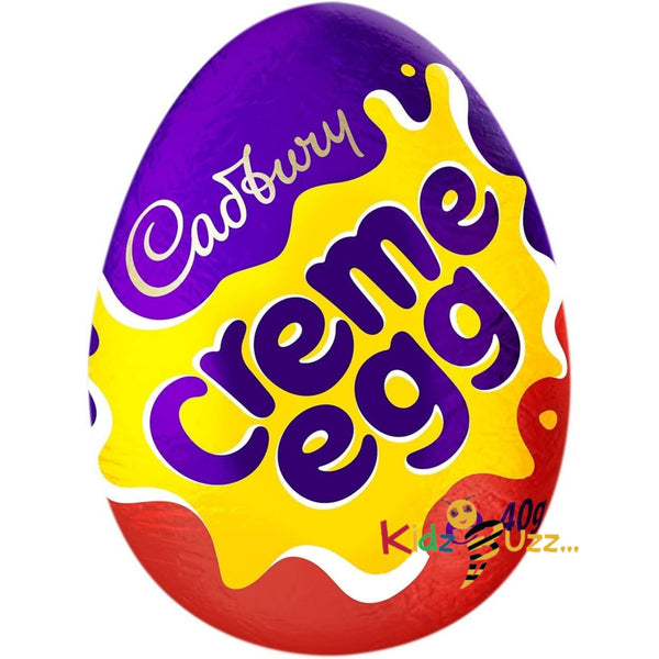 Cadbury Creme Egg (Pack of 48) Milk Chocolate Filled With Creamy Filling