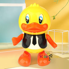 Duck Gentleman Toy for Kids with Flashing Lights and Musical Sounds