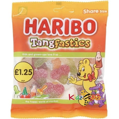 Haribo Tangfastics 140g Pack of 12 Jelly Sweets Candy