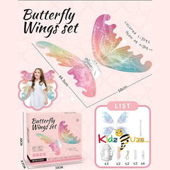 Light Up Butterfly Wings With Music For Kids- Costume Accessory For Halloween, Birthday Parties