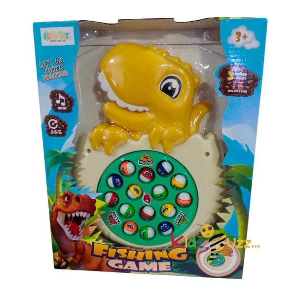 Dinosaur Fishing Board Game for Kids