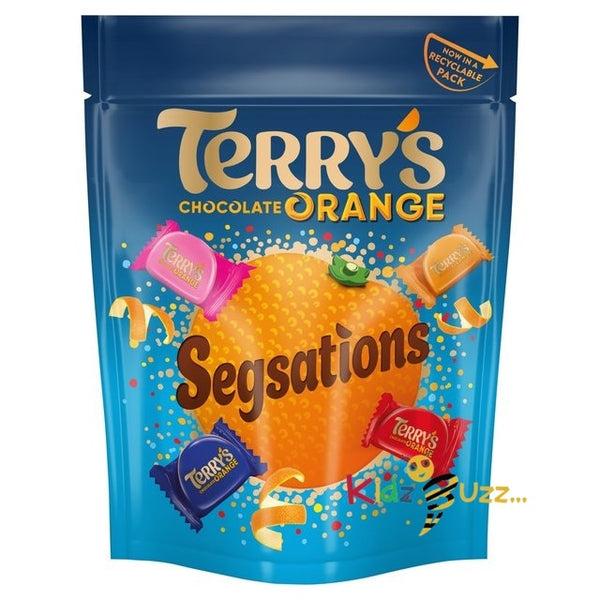 2 X Terrys Chocolate Orange - Easter Chocolate Pouch - Chocolate Segsations