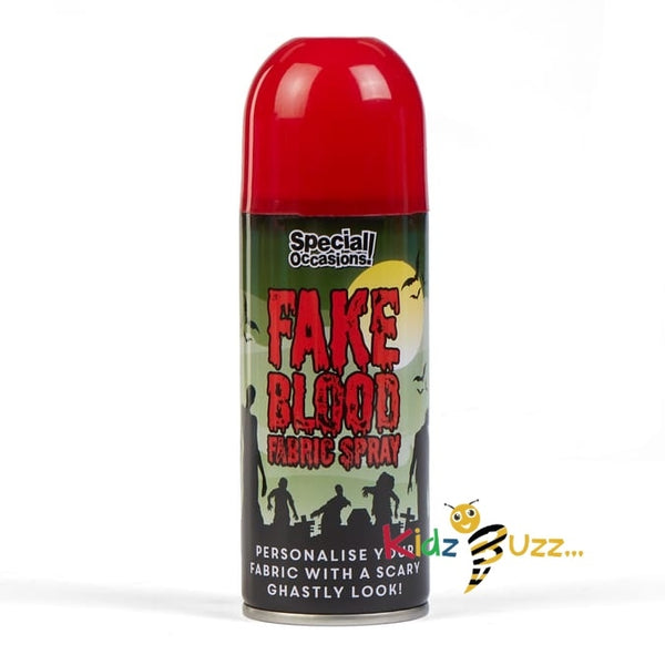 Take your Halloween costume to the next level with this Halloween Fake Blood Fabric Spray!