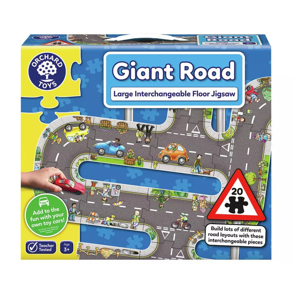 Orchard Toys Giant Road Jigsaw Puzzle For Kids