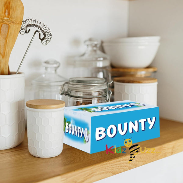 Bounty Coconut Milk Chocolate Duo Bar Bulk Box, Chocolate Gifts, 24 Bars of 57g