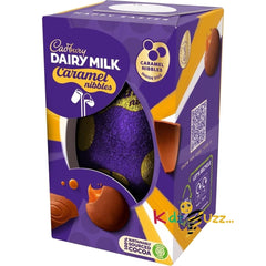 Cadbur6 X Dairy Milk Caramel Nibbles Chocolate Easter Egg 96g ,Perfect Easter Gift For Family, Friends