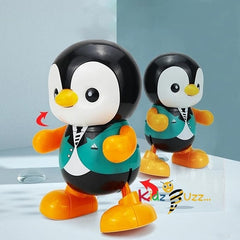 Smart Swing Dancing Penguin-Music and Learning Walking Singing Flashing LED Lights