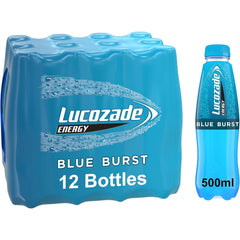 Lucozade Energy Blue Burst 500ml X 12 Pack