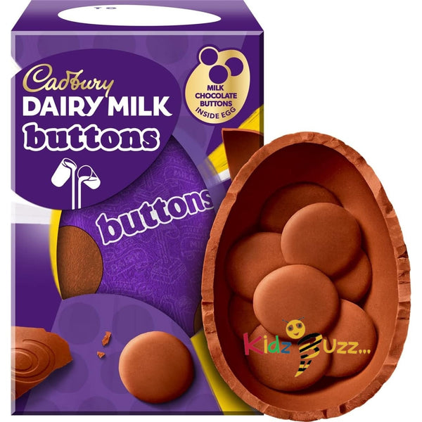 Cadbury Dairy Milk Milk Buttons Easter Egg 96G x 2 Perfect Easter Gift