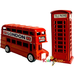 London Souvenir 2pcs Pencil Sharpeners Set- Die Cast Metal Sharpener