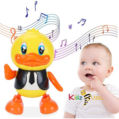 Duck Gentleman Toy for Kids with Flashing Lights and Musical Sounds