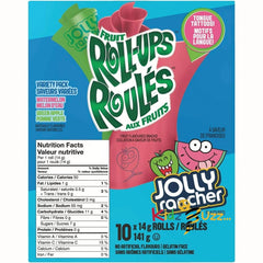 2 X Jolly Rancher Fruit Roll-Ups - Fruit Flavoured Snack