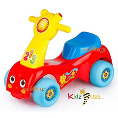 My First Ride On Kids Toy Car- Push Along Baby Walker For 18+ months - kidzbuzzz