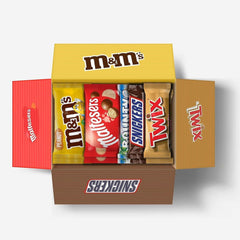 M&M's, Snickers, Twix & More, Mixed Chocolate Bar Variety Bulk Box, Chocolate Gift, 30 Bars, 1.4kg - kidzbuzzz