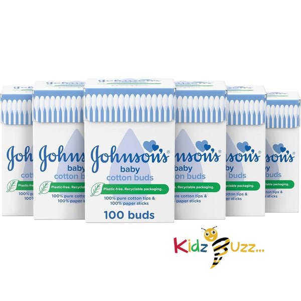 Johnson's Baby Cotton Buds 100s Pack of 12