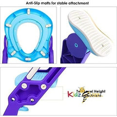 Keplin Toddler Toilet Seat with Step Stool Ladder