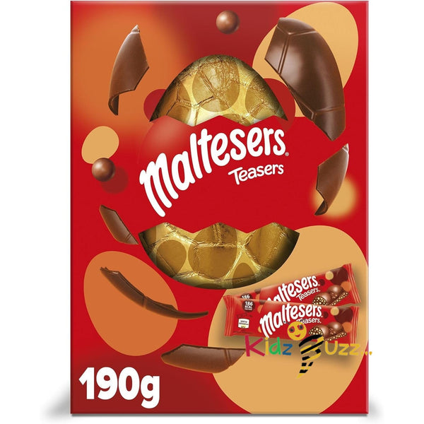 Maltesers Teasers Milk Chocolate Easter Egg 190g Pack Of 2