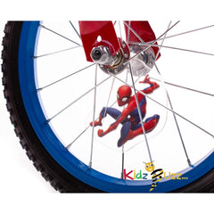 Huffy Spiderman 16 Inch Boys Bike - 5-7 Years - Red + Web Features