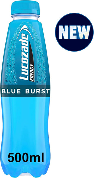 Lucozade Energy Blue Burst 500ml X 12 Pack