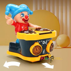 DJ Rock Clown Toy Funny Electronic Gift