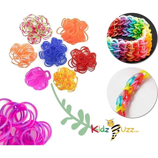 Loom Band Heart Case 254-Fashion Set For Girls Hair Styles and Accessories For Home