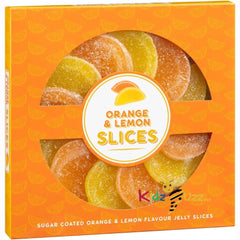 Tropical and Citrus Slices Duo: Exotic Tropical and Zesty Orange-Lemon Slices Pack Of 2