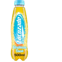 Lucozade Energy Carribbean Crush 12x500ml Yellow